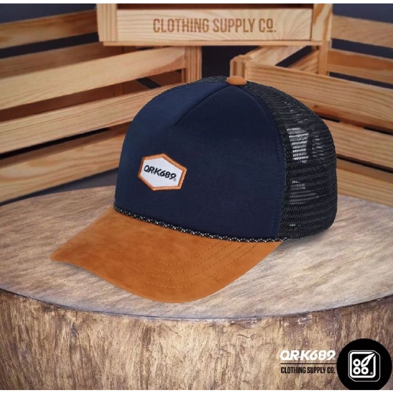 Topi Jaring Pria ORK 689 (Original)| Topi Distro Wilogtype