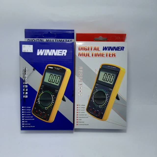 Avometer multimeter multitester digital winner dt9205a