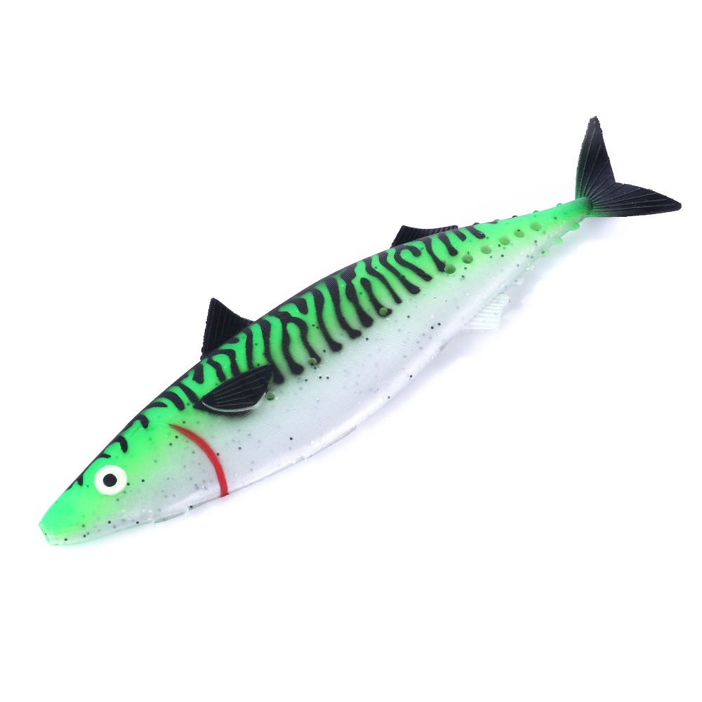 Hengjia Umpan Pancing Soft Bait Bentuk Ikan Tuna Imitasi Ukuran 29cm 65g