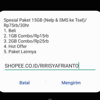 Kartu Sakti Telkomsel 15gb 75k | sakti Combo Simpati As