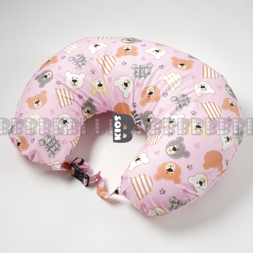 JUMBO BANTAL MENYUSUI BAYI / UKURAN JUMBO BANTAL IBU MENYUSUI ASI / NURSING PILLOW BUSUI BANSU-BEAR SMILE
