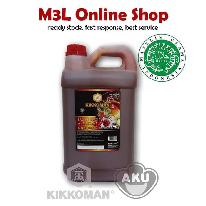 

BARU KIKKOMAN GOCHUJANG SAUCE HALAL 5L – SAUS SAMBAL PEDAS KOREA. KEKINIAN
