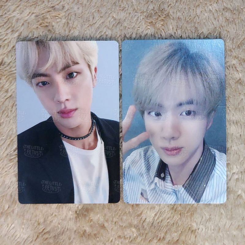 PHOTOCARD OFFICIAL BTS PC FAKE LOVE FL LIGHTS JAPAN JP SEOKJIN JIN