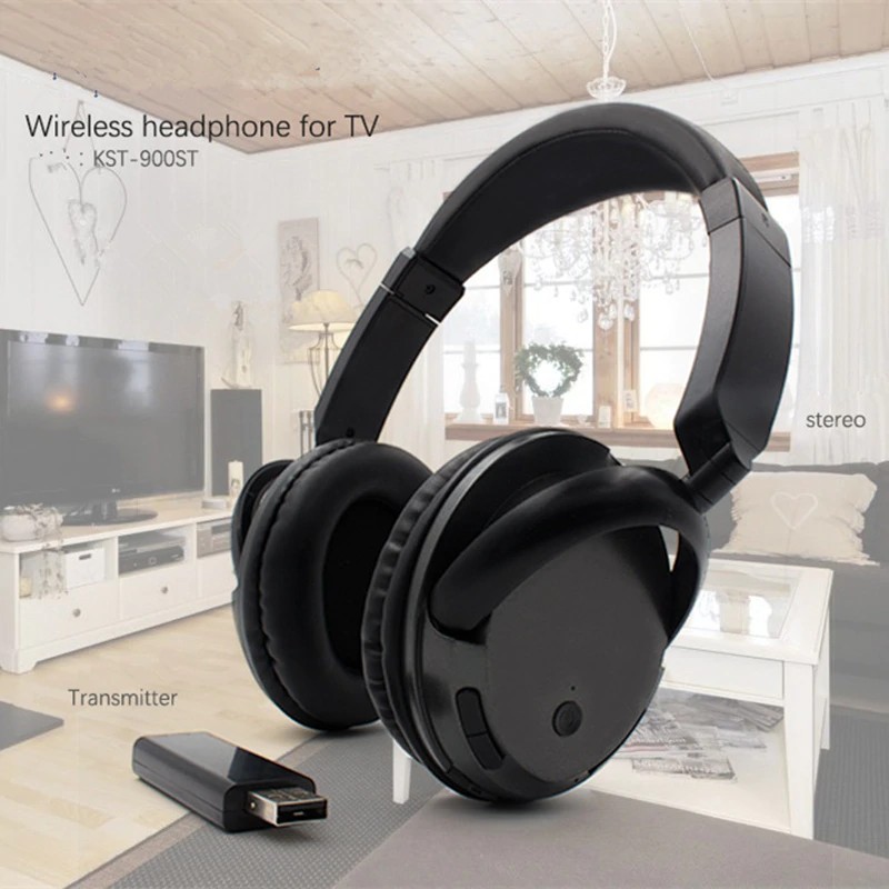 Professional Wireless Headset For TV PC 