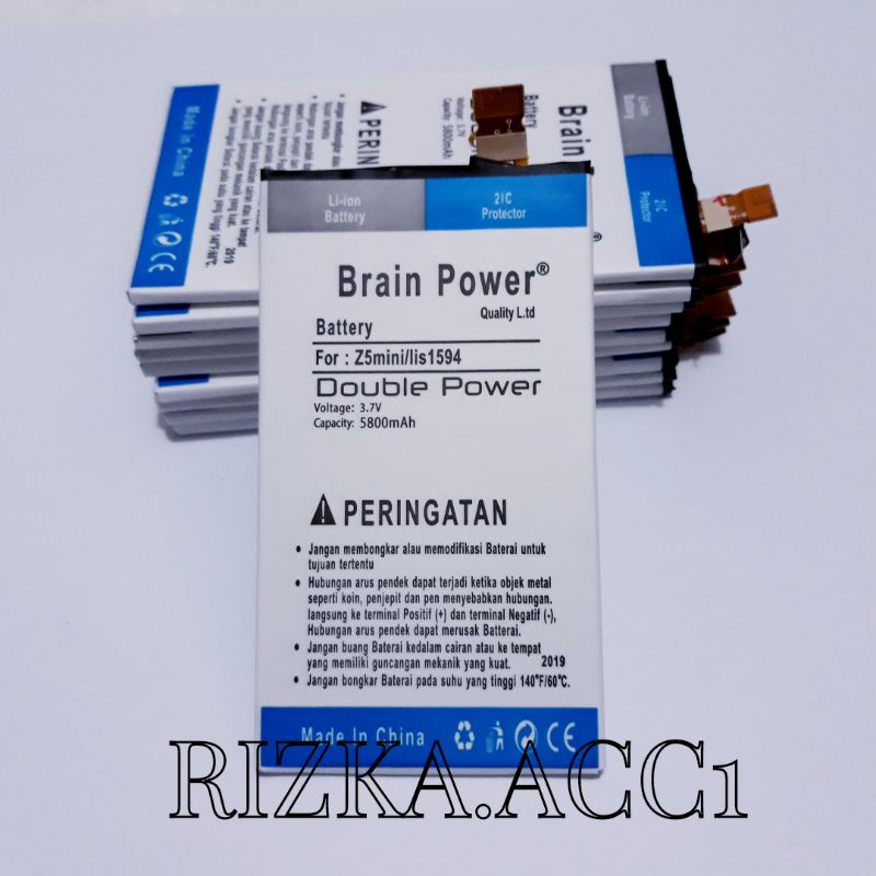 Baterai Batre Sony Xperia Z5 Mini / Z5 Compact - X Compact - XA Ultra LIS1594ERPC Battery Batrai Hp