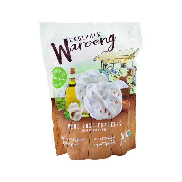

NEW Kroepoek Waroeng / Kerupuk warung - Mini Rose