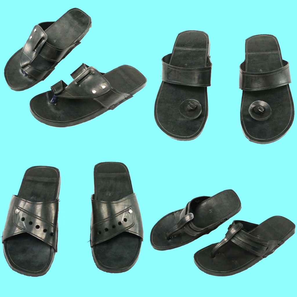 Kerajinan sandal bandol produk UMKM Lokal Sandal khas Banyumas Bahan Full Karet Varian model