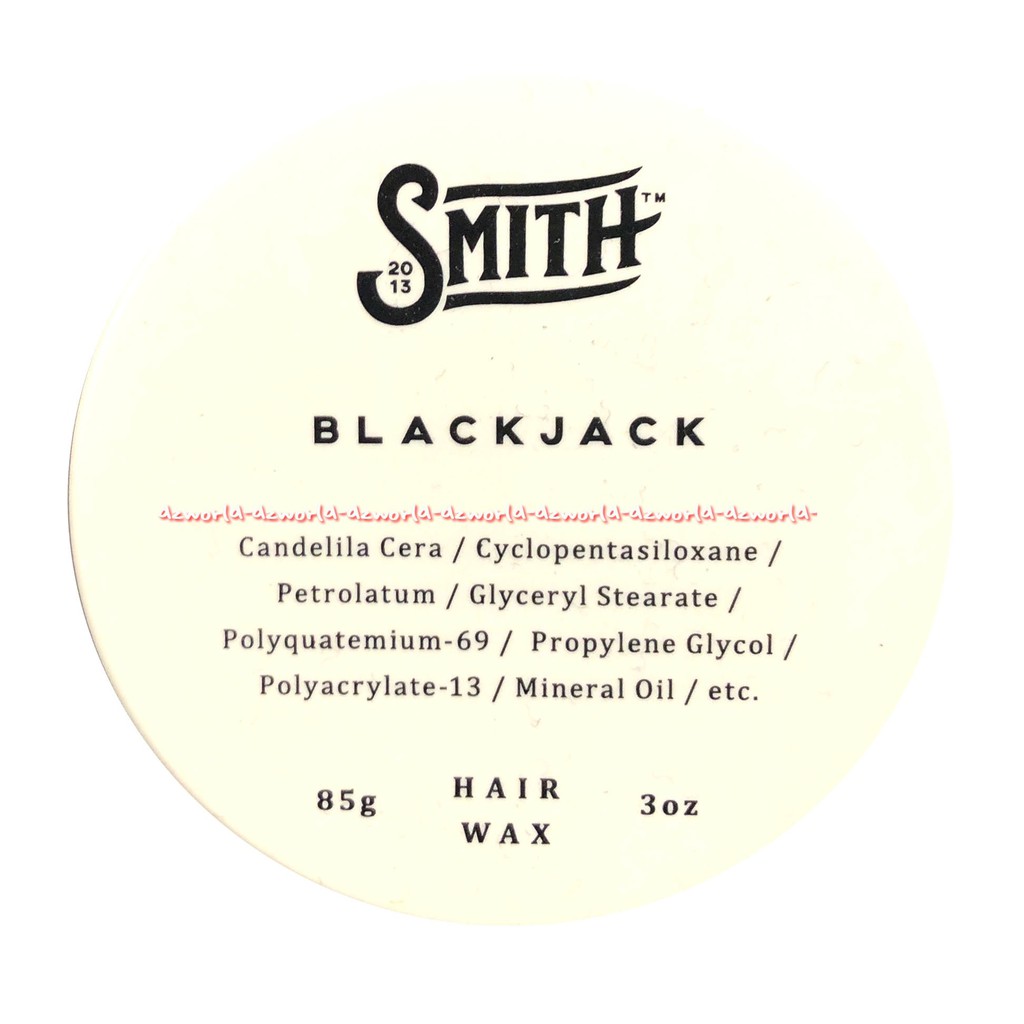 Smith Blackjack Hair Wax 85gr Candelia Cera Pomade Pome Pengeras Menata Rambut Pria