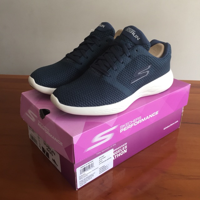 SKECHERS Go Run 600 Women's Running Shoes ORI 37 Navy Sport Station Planet Sport BNIB