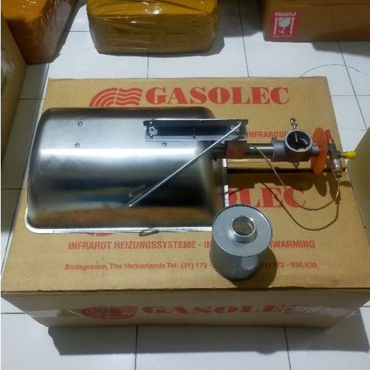 Gasolec M8 pemanas kandang ayam infrared gas