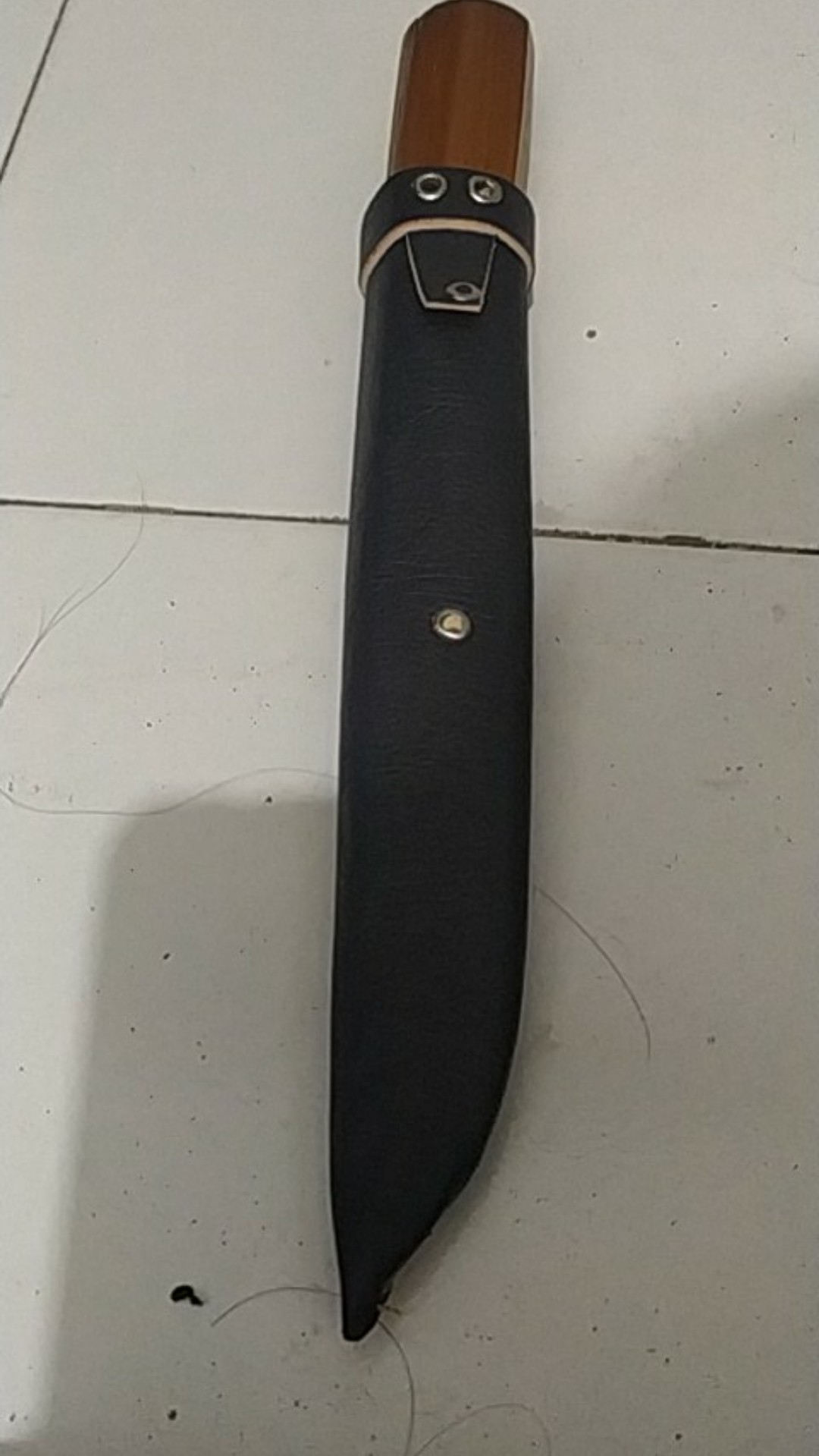 Serangka Pisau/sarung Pisau Dari Kulit Sintetis Anti Air