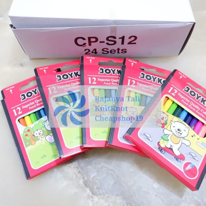 

Pensil Warna Joyko CP-S12 Kecil isi 12 warna GROSIR RJT