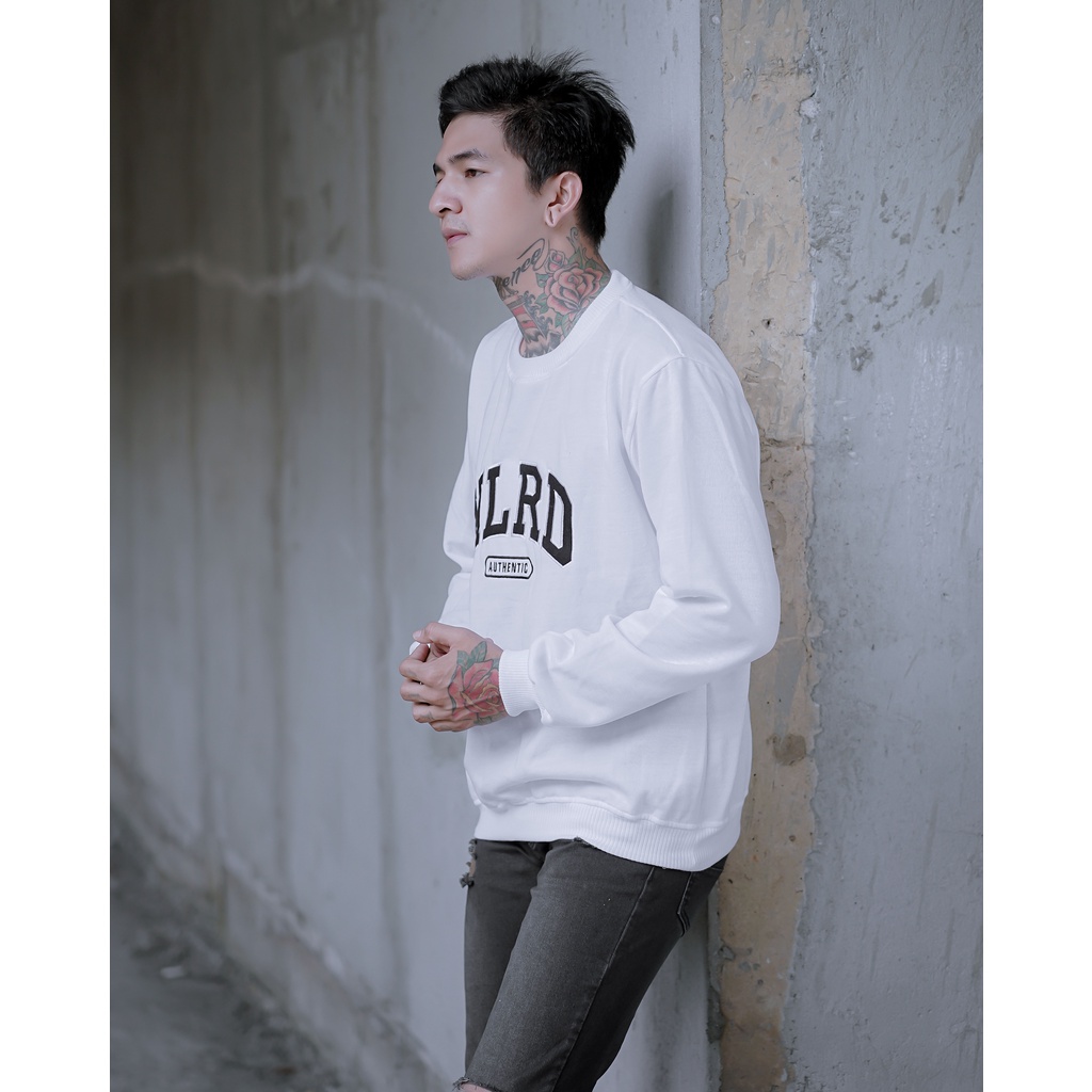 AUTHENTIC HOLYRIDER SWEATER PUTIH // Sweatshirt Sweater Bordir Original