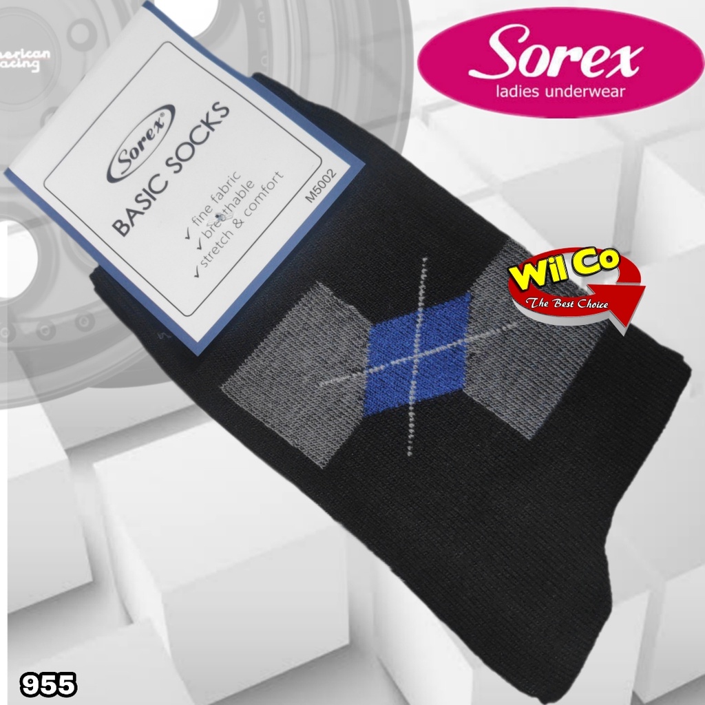 K955 - KAOS KAKI PRIA SOREX M5002 PER 1PCS