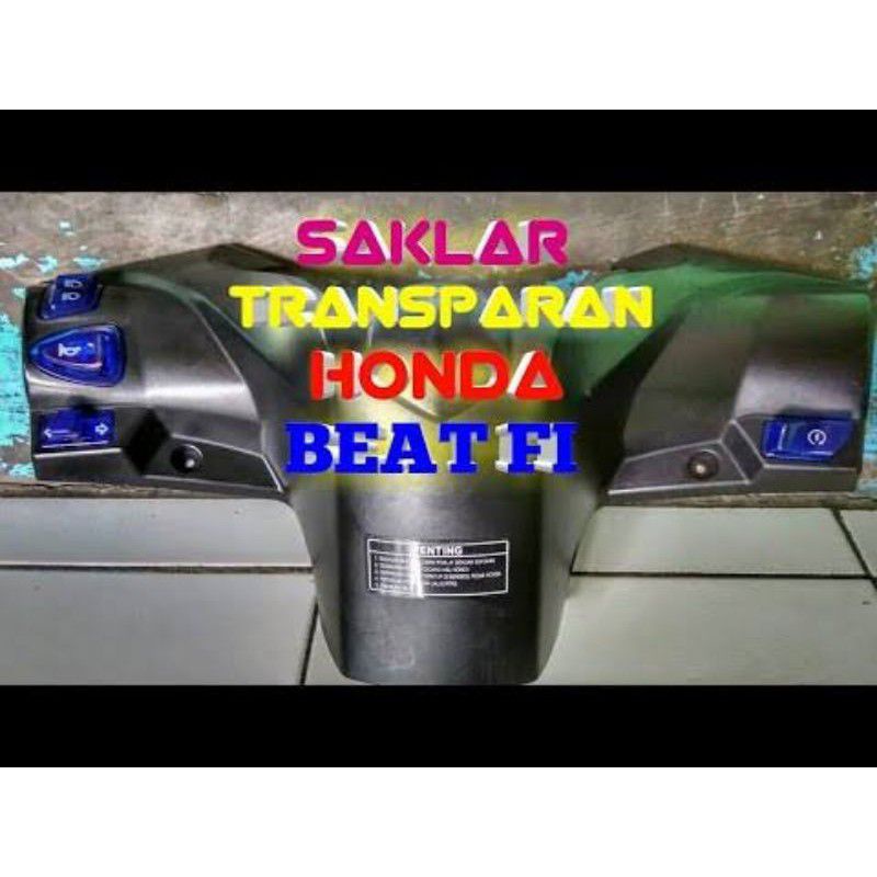 SAKLAR TOMBOL HOLDER TRANPARANT VARIO BEAT NEW SUPRA X 125 REVO ABSOLUTE