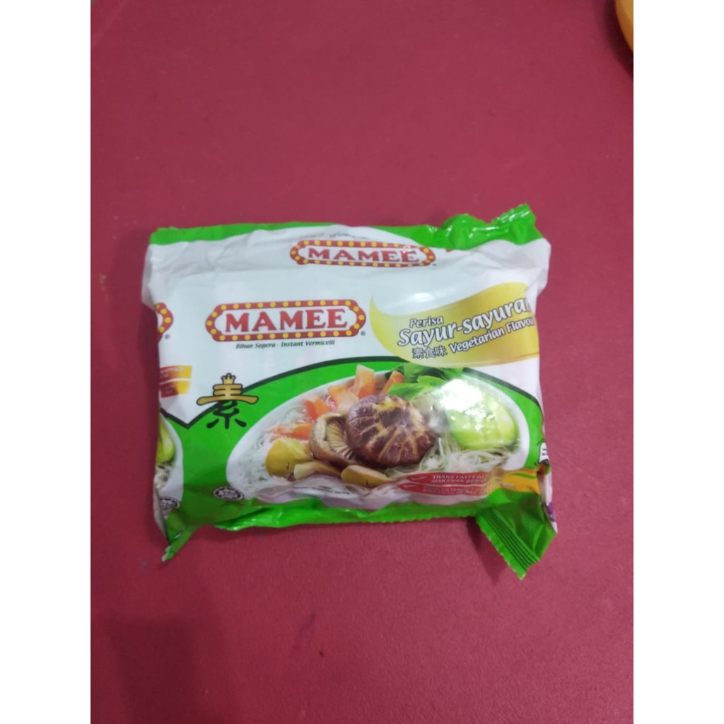 

Bihun Instant Mamee vegetarian 1 pack (5 bgks)