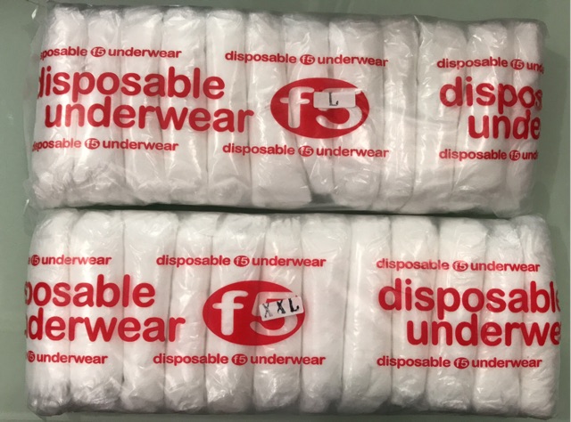 DISPOSABLE UNDERWEAR (CELANA KERTAS) @MJ