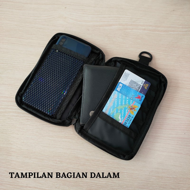 Dompet Gantung Leher | Hanging Wallet Invert | Handbags Elbrus 2 in 1