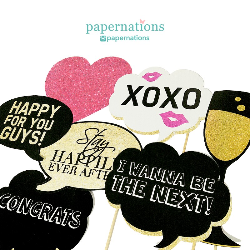 Bridal Shower Photo Props / Photo Props Bridal Shower / Foto Props Bridal Shower