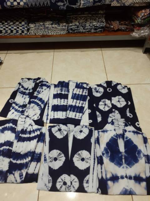 BLOUSE BATIK KIMONO SHIBORI