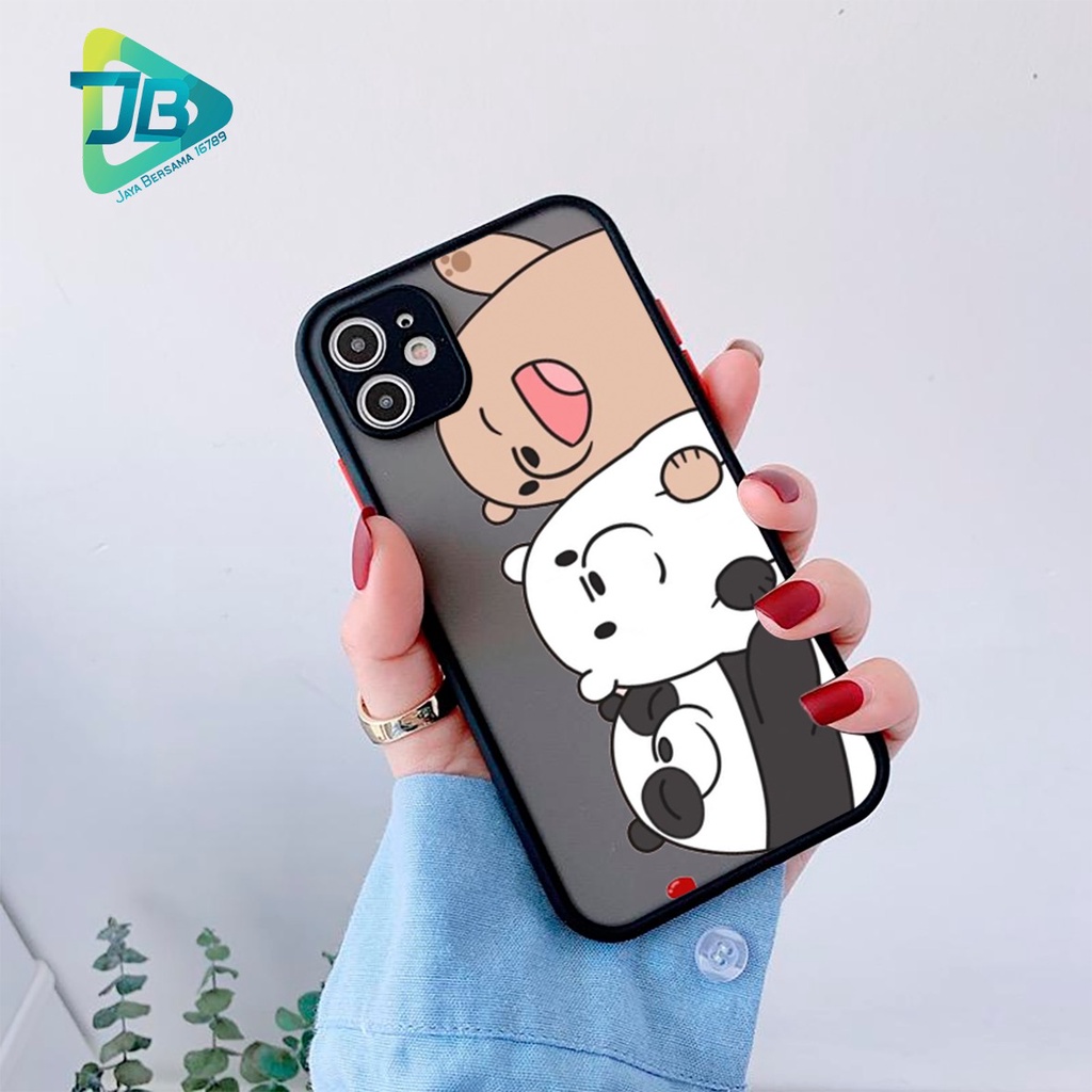 SOFTCASE DOVE WE BEARS OPPO VIVO SAMSUNG XIAOMI REALME IPHONE ALL TYPE JB4999