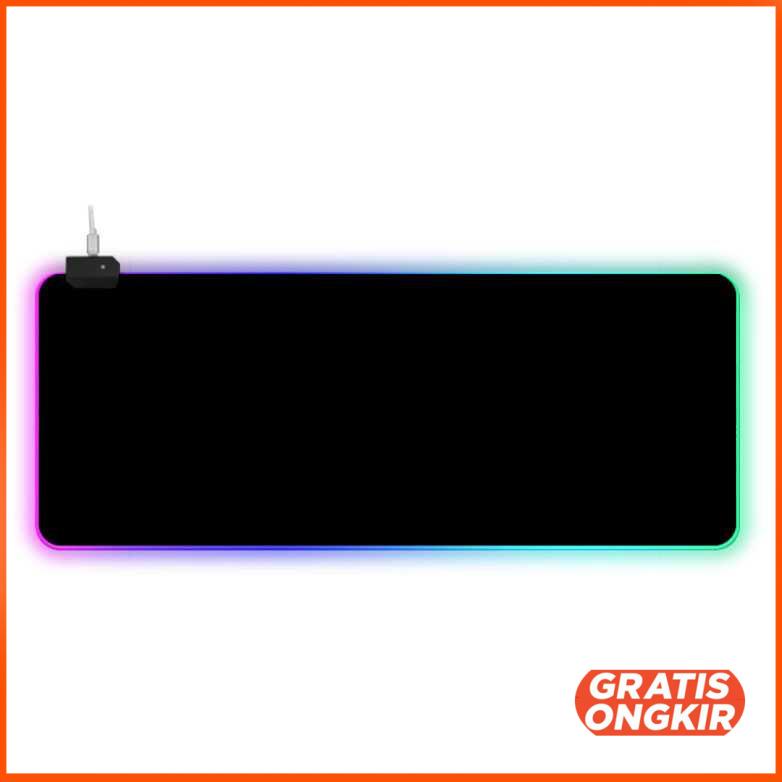 Gaming Mouse Pad Glowing RGB LED 300 x 800 x 4 mm