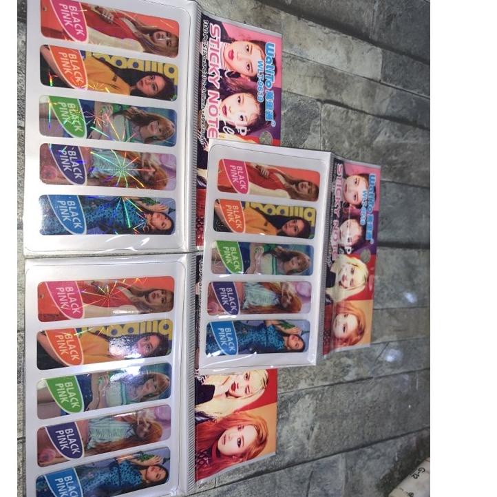 

[PROMO LES58] (bebas pilih motif) PEMBATAS BUKU BTS / POST IT BT21 / BLACKPINK STICKY NOTE KPOP ( isi 100 sheet ) Buruan Beli