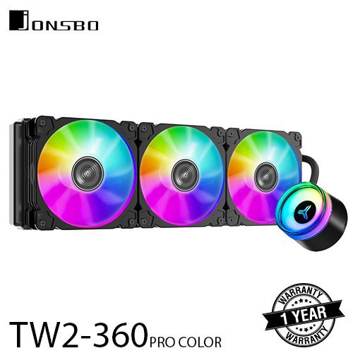 JONSBO TW2-360 PRO COLOR RGB Angel Eyes Liquid Cooling CPU