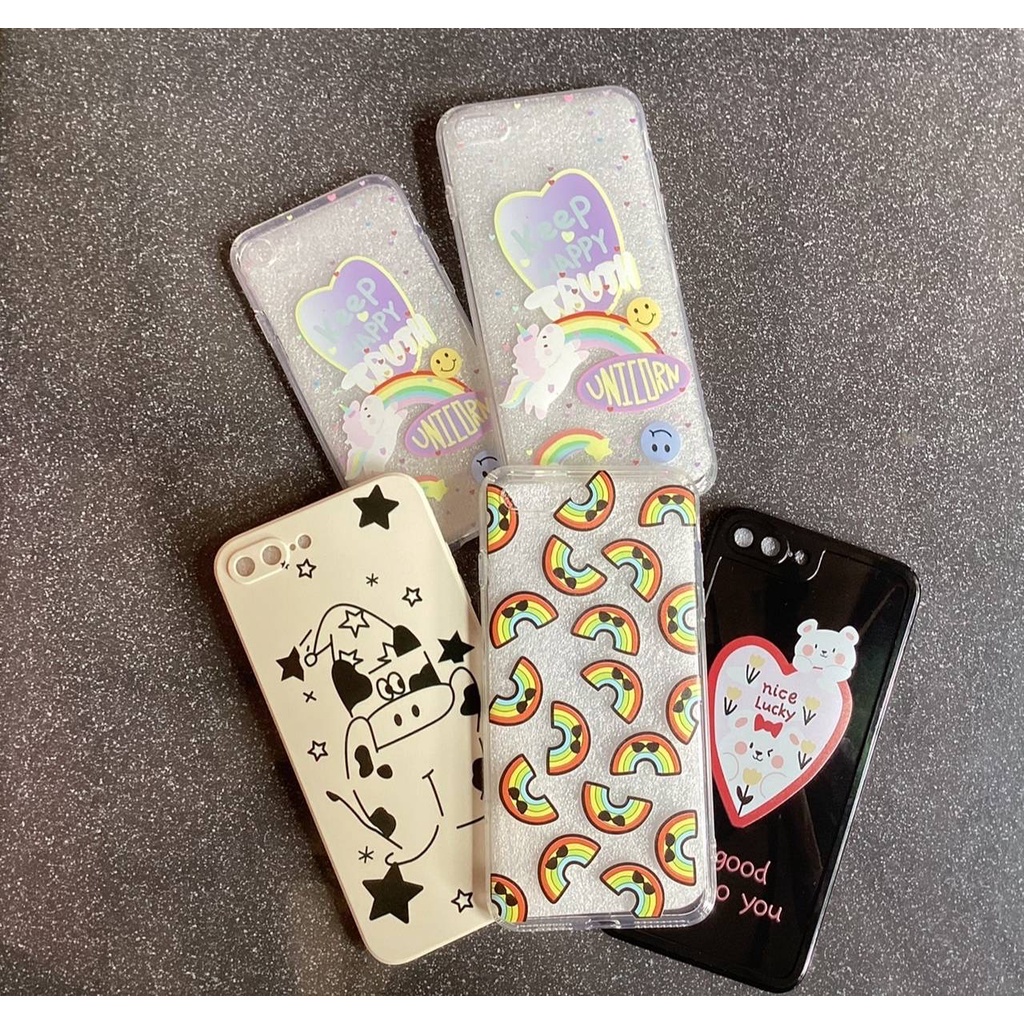 Soft Case & Casing iPhone Motif Lucu ip7, 7plus & ip 8plus