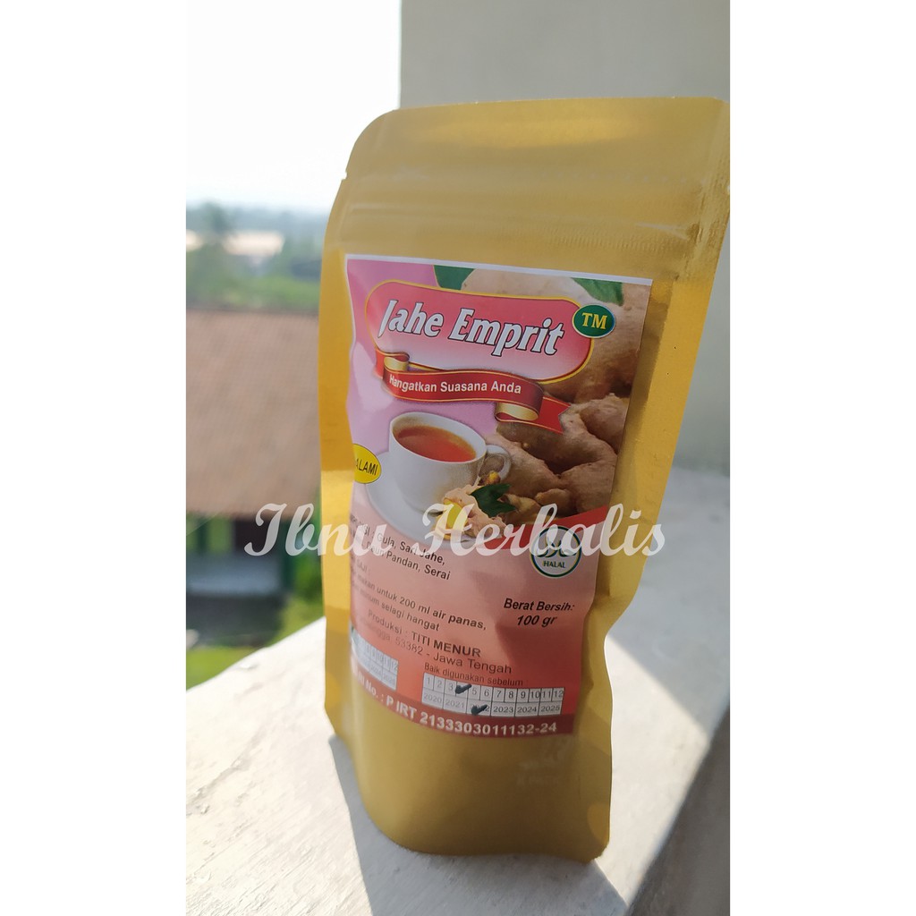 

Jahe Emprit - Minuman Herbal Serbuk Siap Seduh