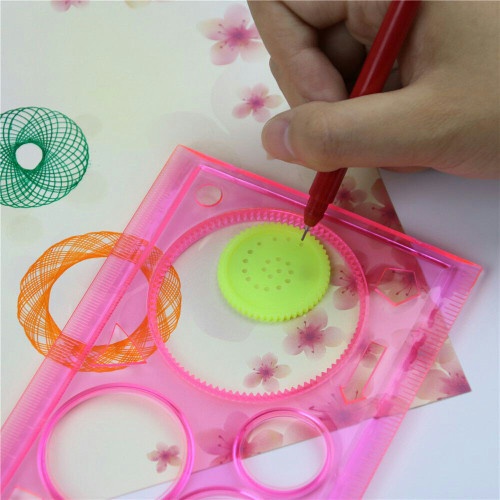 

Berkualitas Penggaris Geometrik Spirograph Terbatas