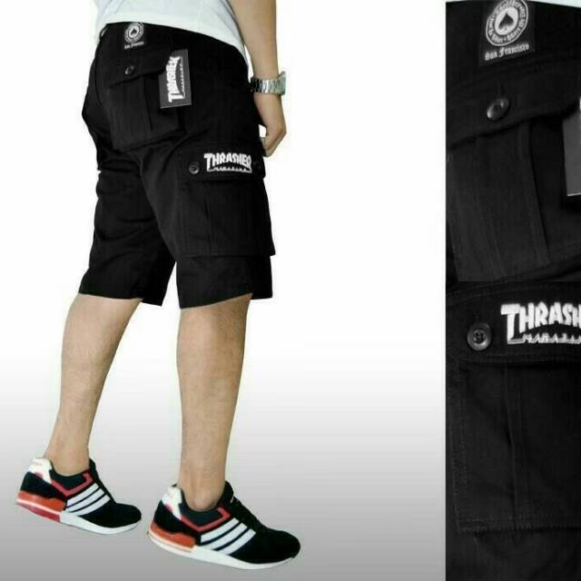 Celana Cargo Pendek Thrasher Celana Cargo Pendek Pria