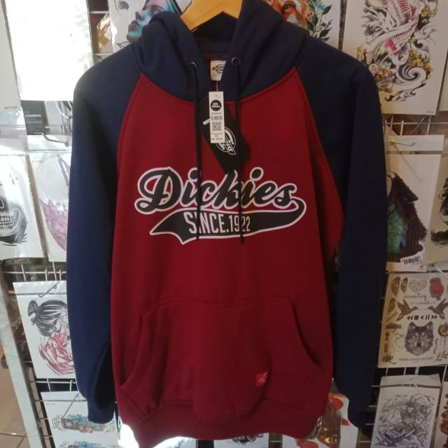 Hoodie Jumper Dickies since 1992 M- XXL(Pria & Wanita)
