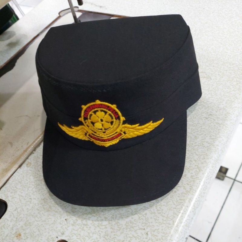 TOPI KOMANDO HITAM dan KREM POL PP