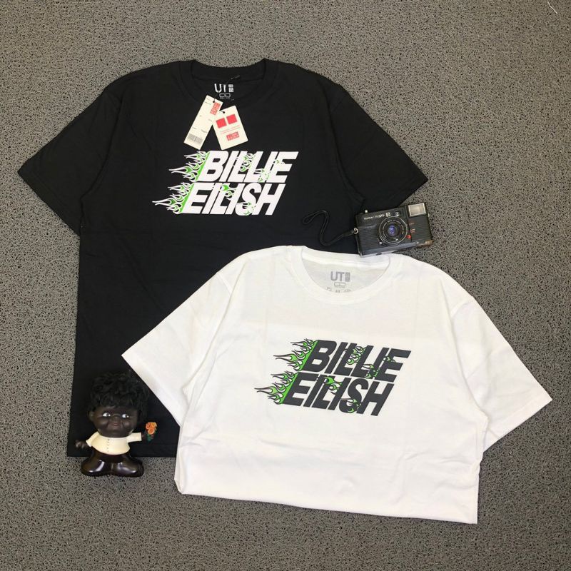 KAOS UNIQLO X BILLIE EILISH KAOS ORIGINAL
