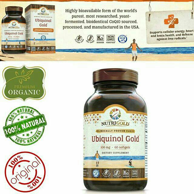 Ubiquinol Gold Kaneka-QH100mg - 60 soft gel