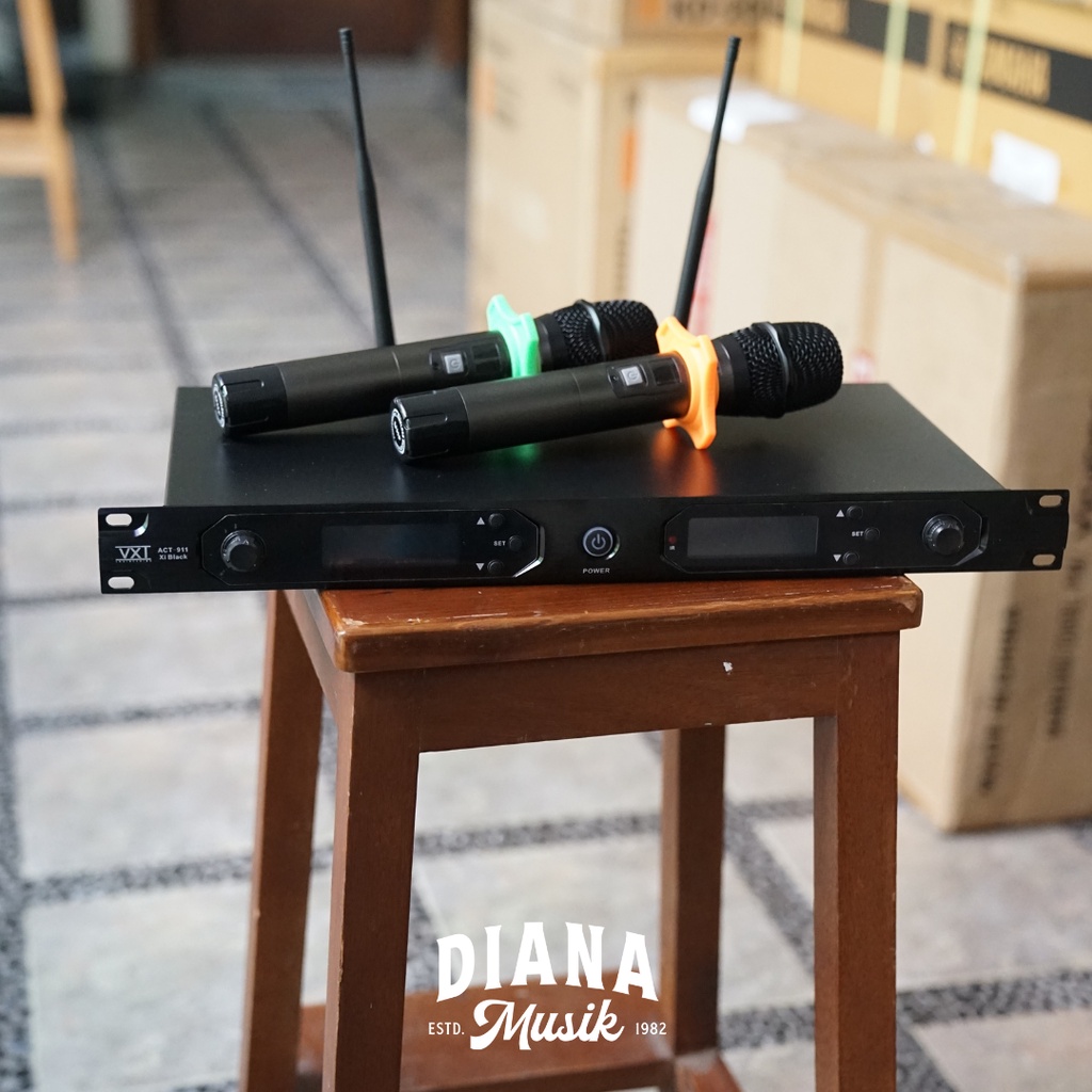 Mic Wireless VXT ACT911 XI Black