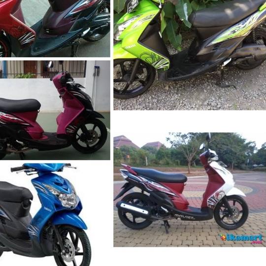 STIKER STRIPING MIO SOUL 2009