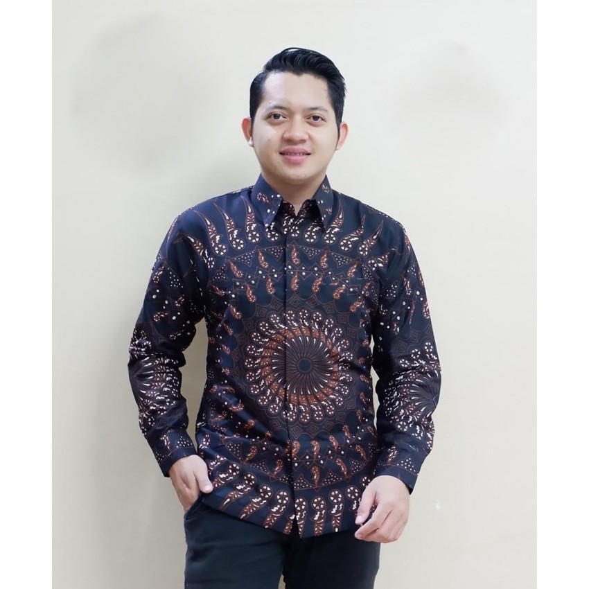 Batik Solo Pria Lengan Panjang Lapis Furing Atasan Modern Premium Original Pabrik Produsen Original JANJI KAMULYAN SETYO KMAULYAN PEKSI KHAYANGAN  ASWOMULYO CEMANI NAVY ULU KAMULYAN KEMBANG LOMBOK ADIPATI OPO PINK PROBOSETO PERMATA BIRU MEGO NOGO CEMANI