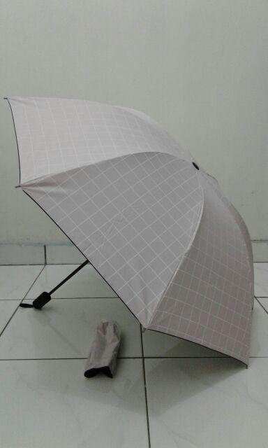 Payung Lipat Motif Kotak P21
