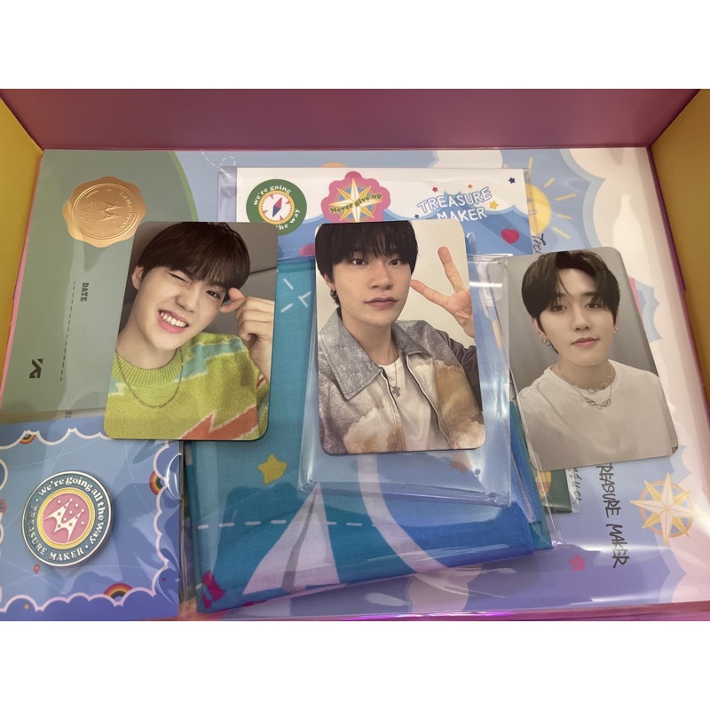 TREASURE MEMBERSHIP KIT UNSEALED DOYOUNG MASHIHO YEDAM