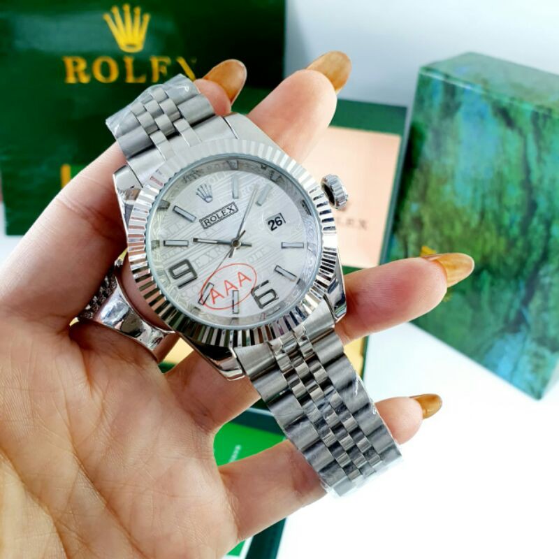 JAM TANGAN PRIA/COWOK ROLEX KW SUPER RANTAI TERBARU ELEGANG HARGA BERSAHABAT