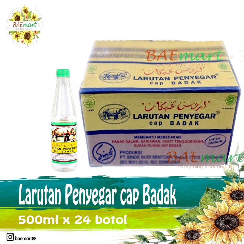 Larutan Badak 500ml per Dus isi 24