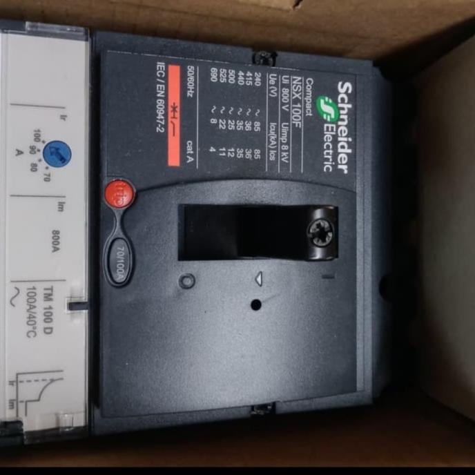 Promo Mccb Schneider Nsx100F 3X100A Lv429630 Nsx 100 F 3P 100A Murah