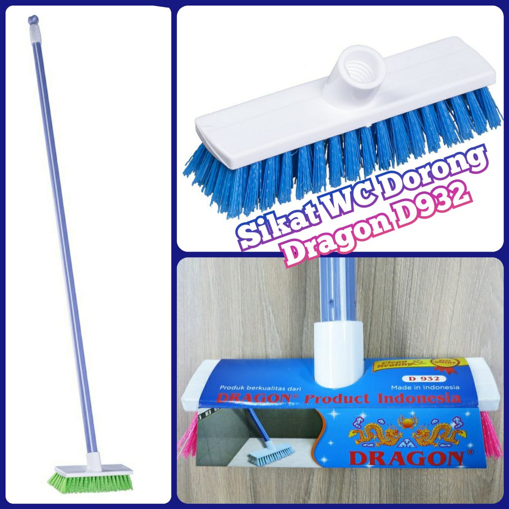 COD - Sikat WC Dorong D932 Dragon