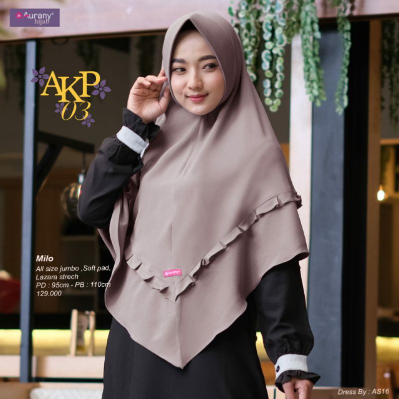 HIJAB INSTAN KHIMAR AKP 03 || AURANY