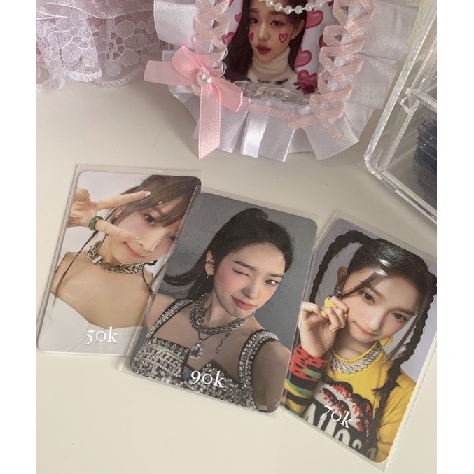 Photocard IVE Yujin soundwave / sw r1 lodi love dive - lodi , leeseo ssq jewel cupi pob afli afterli