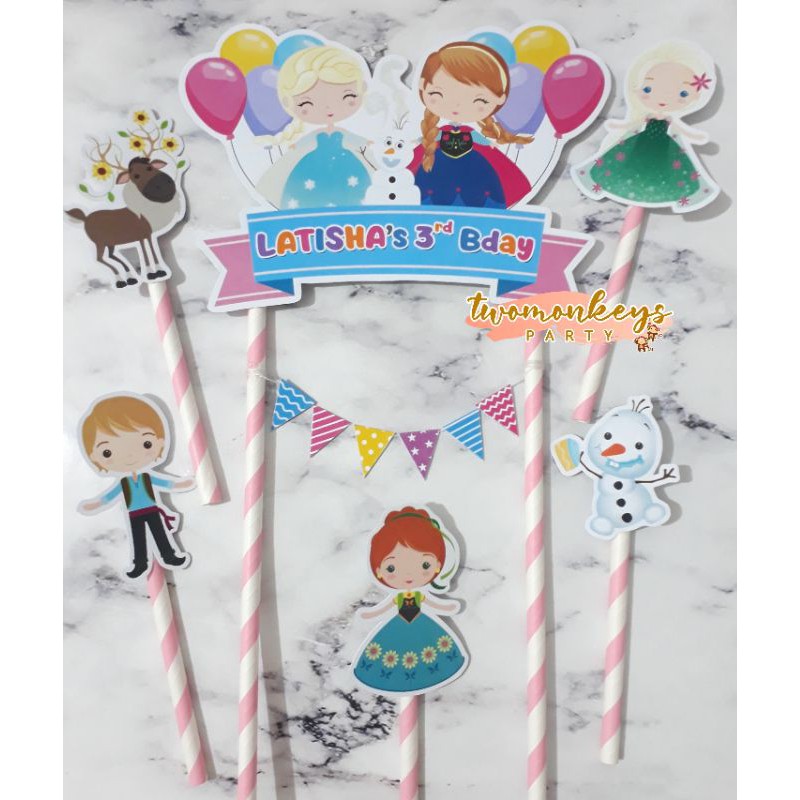 Topper Cake Frozen
