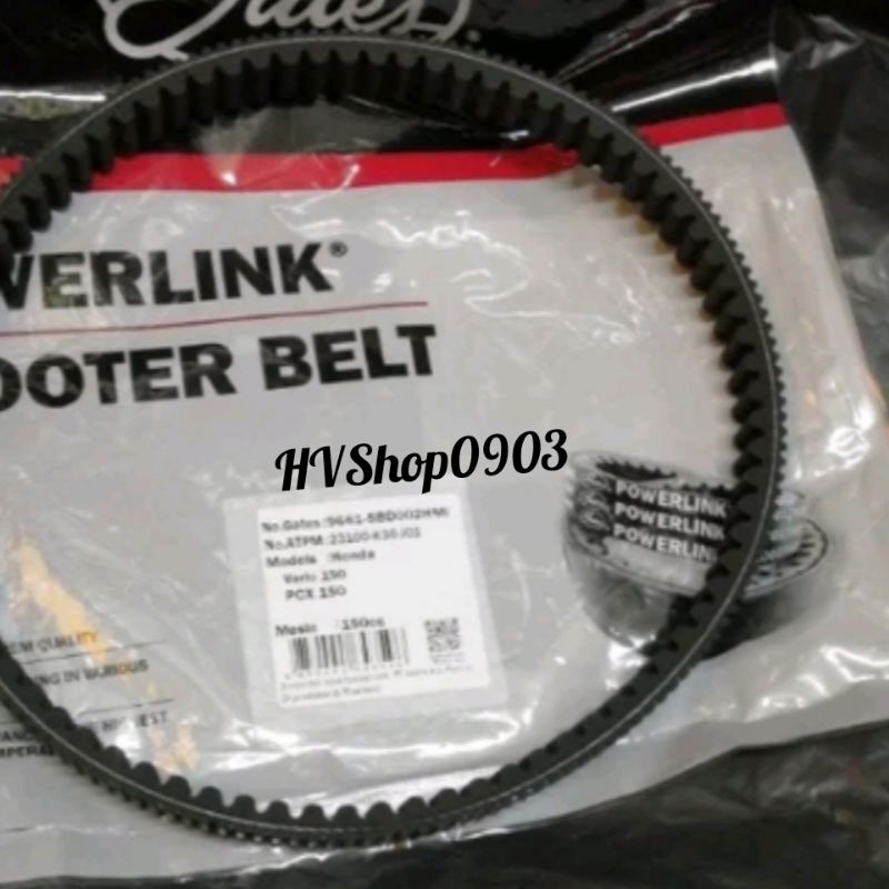 VanBelt Fanbel Vbelt Vario 150 Pcx 150 Original Gates Thailand