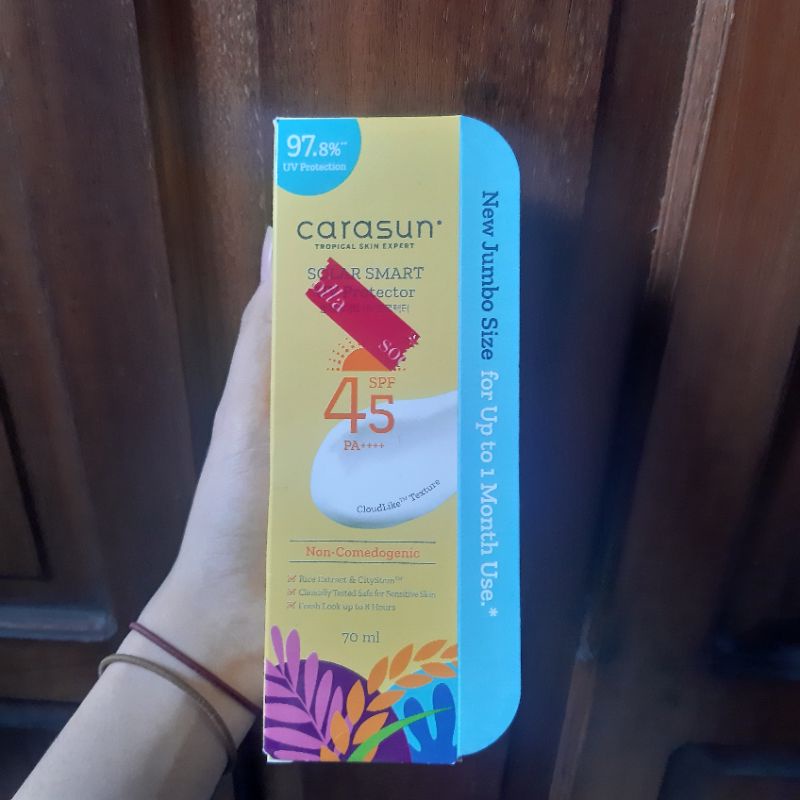 Sunscreen Carasun Tropical Skin Expert Solar Smart Protector 70 Ml